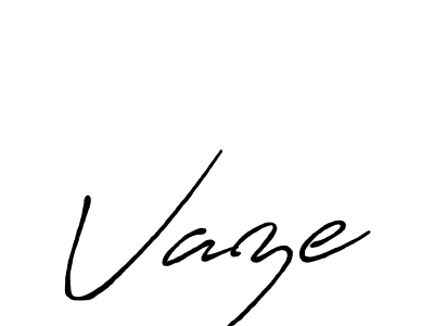 It looks lik you need a new signature style for name Vaze. Design unique handwritten (Antro_Vectra_Bolder) signature with our free signature maker in just a few clicks. Vaze signature style 7 images and pictures png