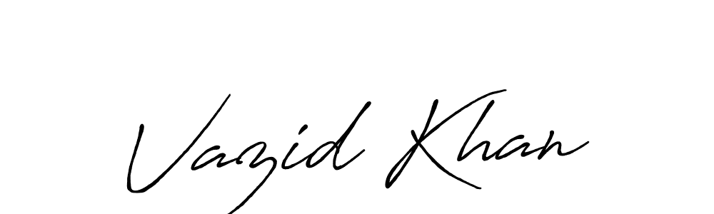 The best way (Antro_Vectra_Bolder) to make a short signature is to pick only two or three words in your name. The name Vazid Khan include a total of six letters. For converting this name. Vazid Khan signature style 7 images and pictures png