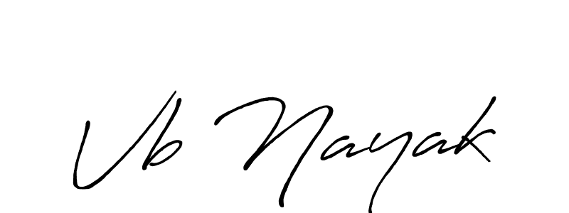 The best way (Antro_Vectra_Bolder) to make a short signature is to pick only two or three words in your name. The name Vb Nayak include a total of six letters. For converting this name. Vb Nayak signature style 7 images and pictures png