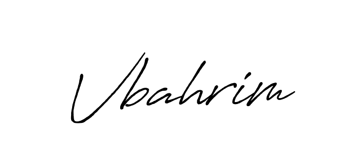 It looks lik you need a new signature style for name Vbahrim. Design unique handwritten (Antro_Vectra_Bolder) signature with our free signature maker in just a few clicks. Vbahrim signature style 7 images and pictures png