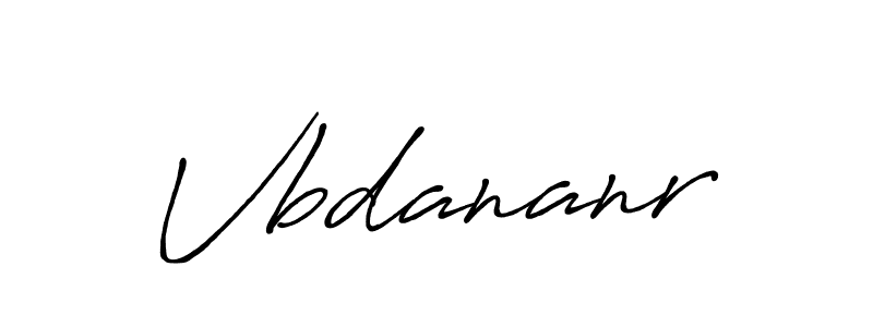 How to make Vbdananr signature? Antro_Vectra_Bolder is a professional autograph style. Create handwritten signature for Vbdananr name. Vbdananr signature style 7 images and pictures png