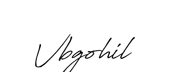 The best way (Antro_Vectra_Bolder) to make a short signature is to pick only two or three words in your name. The name Vbgohil include a total of six letters. For converting this name. Vbgohil signature style 7 images and pictures png