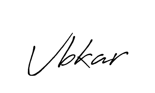 Vbkar stylish signature style. Best Handwritten Sign (Antro_Vectra_Bolder) for my name. Handwritten Signature Collection Ideas for my name Vbkar. Vbkar signature style 7 images and pictures png