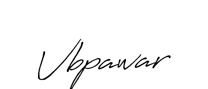 How to make Vbpawar name signature. Use Antro_Vectra_Bolder style for creating short signs online. This is the latest handwritten sign. Vbpawar signature style 7 images and pictures png