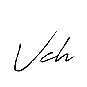 The best way (Antro_Vectra_Bolder) to make a short signature is to pick only two or three words in your name. The name Vch include a total of six letters. For converting this name. Vch signature style 7 images and pictures png