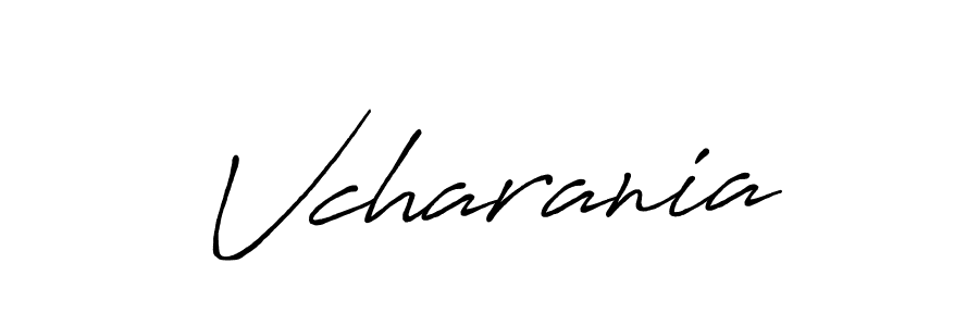 Make a beautiful signature design for name Vcharania. Use this online signature maker to create a handwritten signature for free. Vcharania signature style 7 images and pictures png