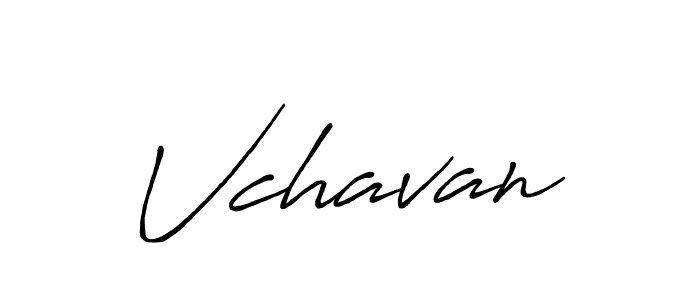 It looks lik you need a new signature style for name Vchavan. Design unique handwritten (Antro_Vectra_Bolder) signature with our free signature maker in just a few clicks. Vchavan signature style 7 images and pictures png