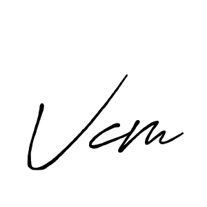 Similarly Antro_Vectra_Bolder is the best handwritten signature design. Signature creator online .You can use it as an online autograph creator for name Vcm. Vcm signature style 7 images and pictures png
