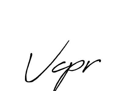 Create a beautiful signature design for name Vcpr. With this signature (Antro_Vectra_Bolder) fonts, you can make a handwritten signature for free. Vcpr signature style 7 images and pictures png
