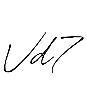 Check out images of Autograph of Vd7 name. Actor Vd7 Signature Style. Antro_Vectra_Bolder is a professional sign style online. Vd7 signature style 7 images and pictures png