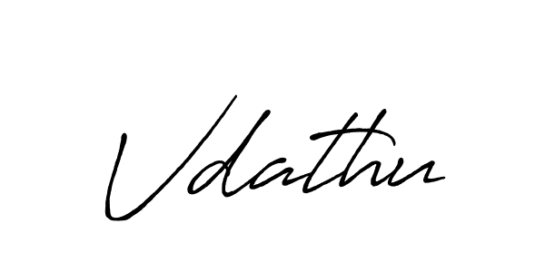 Also we have Vdathu name is the best signature style. Create professional handwritten signature collection using Antro_Vectra_Bolder autograph style. Vdathu signature style 7 images and pictures png