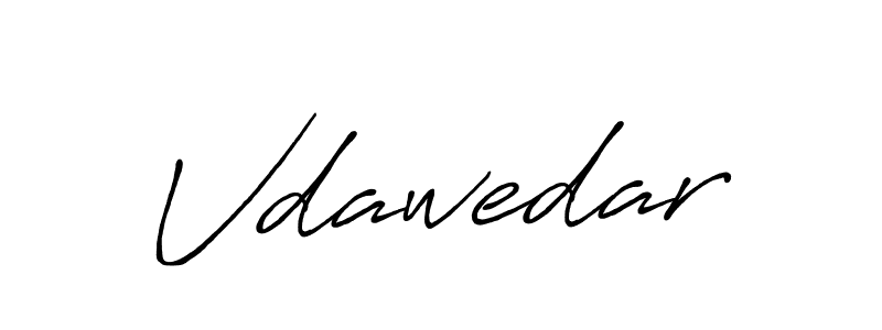 Make a beautiful signature design for name Vdawedar. Use this online signature maker to create a handwritten signature for free. Vdawedar signature style 7 images and pictures png
