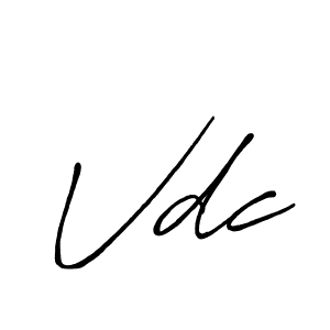 Make a beautiful signature design for name Vdc. Use this online signature maker to create a handwritten signature for free. Vdc signature style 7 images and pictures png