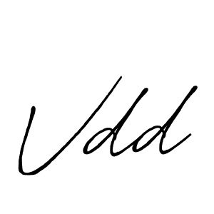 Make a beautiful signature design for name Vdd. Use this online signature maker to create a handwritten signature for free. Vdd signature style 7 images and pictures png