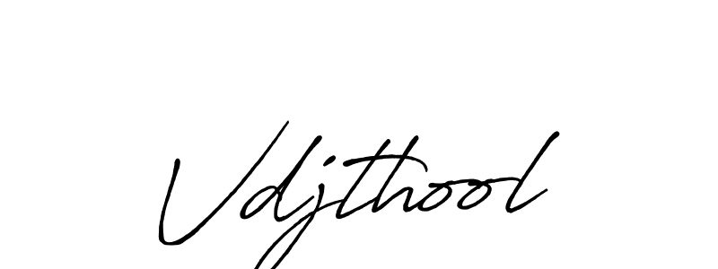 Create a beautiful signature design for name Vdjthool. With this signature (Antro_Vectra_Bolder) fonts, you can make a handwritten signature for free. Vdjthool signature style 7 images and pictures png