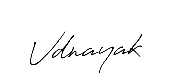 How to make Vdnayak name signature. Use Antro_Vectra_Bolder style for creating short signs online. This is the latest handwritten sign. Vdnayak signature style 7 images and pictures png