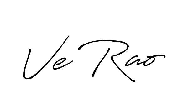 It looks lik you need a new signature style for name Ve Rao. Design unique handwritten (Antro_Vectra_Bolder) signature with our free signature maker in just a few clicks. Ve Rao signature style 7 images and pictures png