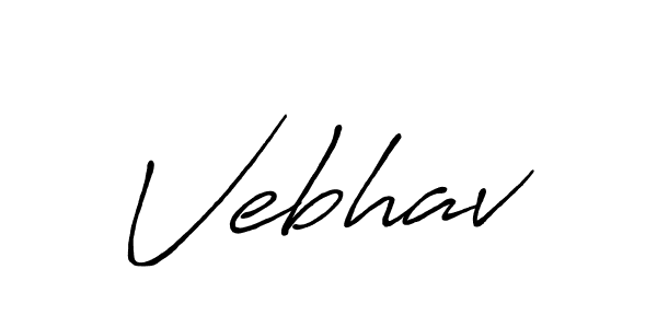 Once you've used our free online signature maker to create your best signature Antro_Vectra_Bolder style, it's time to enjoy all of the benefits that Vebhav name signing documents. Vebhav signature style 7 images and pictures png