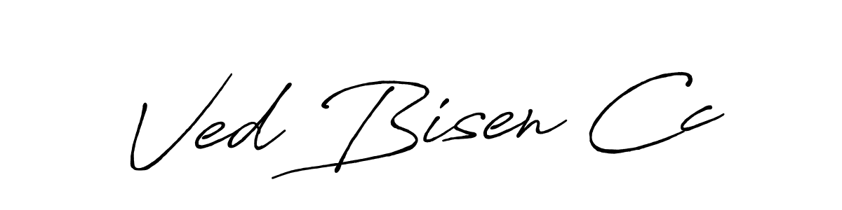 How to Draw Ved Bisen Cc signature style? Antro_Vectra_Bolder is a latest design signature styles for name Ved Bisen Cc. Ved Bisen Cc signature style 7 images and pictures png