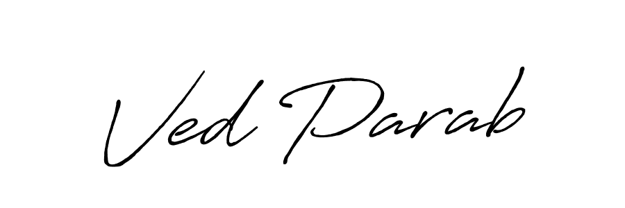 Best and Professional Signature Style for Ved Parab. Antro_Vectra_Bolder Best Signature Style Collection. Ved Parab signature style 7 images and pictures png