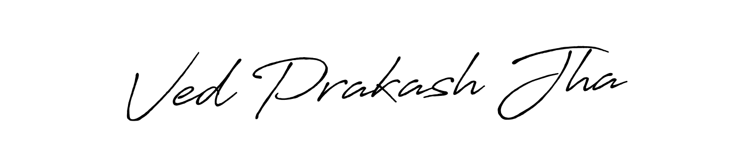 Similarly Antro_Vectra_Bolder is the best handwritten signature design. Signature creator online .You can use it as an online autograph creator for name Ved Prakash Jha. Ved Prakash Jha signature style 7 images and pictures png