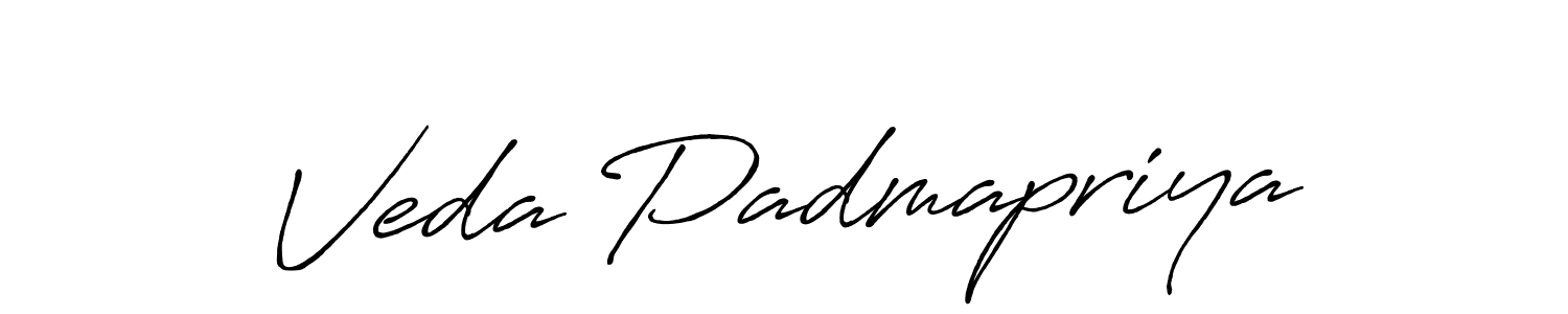 How to Draw Veda Padmapriya signature style? Antro_Vectra_Bolder is a latest design signature styles for name Veda Padmapriya. Veda Padmapriya signature style 7 images and pictures png