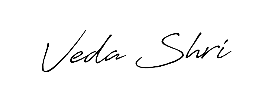 Also we have Veda Shri name is the best signature style. Create professional handwritten signature collection using Antro_Vectra_Bolder autograph style. Veda Shri signature style 7 images and pictures png