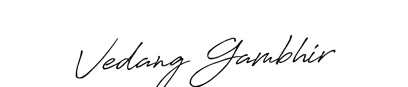 Check out images of Autograph of Vedang Gambhir name. Actor Vedang Gambhir Signature Style. Antro_Vectra_Bolder is a professional sign style online. Vedang Gambhir signature style 7 images and pictures png
