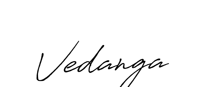 Antro_Vectra_Bolder is a professional signature style that is perfect for those who want to add a touch of class to their signature. It is also a great choice for those who want to make their signature more unique. Get Vedanga name to fancy signature for free. Vedanga signature style 7 images and pictures png