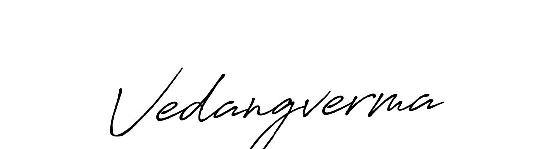 Once you've used our free online signature maker to create your best signature Antro_Vectra_Bolder style, it's time to enjoy all of the benefits that Vedangverma name signing documents. Vedangverma signature style 7 images and pictures png