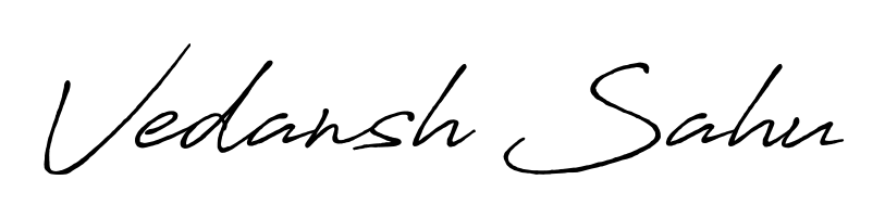 Antro_Vectra_Bolder is a professional signature style that is perfect for those who want to add a touch of class to their signature. Get Vedansh Sahu name fancy signature for free. Vedansh Sahu signature style 7 images and pictures png