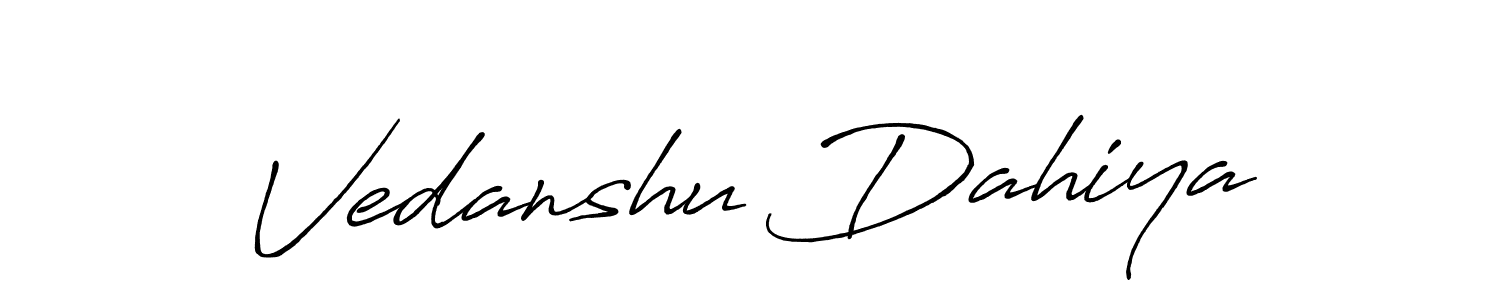 Here are the top 10 professional signature styles for the name Vedanshu Dahiya. These are the best autograph styles you can use for your name. Vedanshu Dahiya signature style 7 images and pictures png