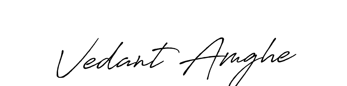 Here are the top 10 professional signature styles for the name Vedant Amghe. These are the best autograph styles you can use for your name. Vedant Amghe signature style 7 images and pictures png