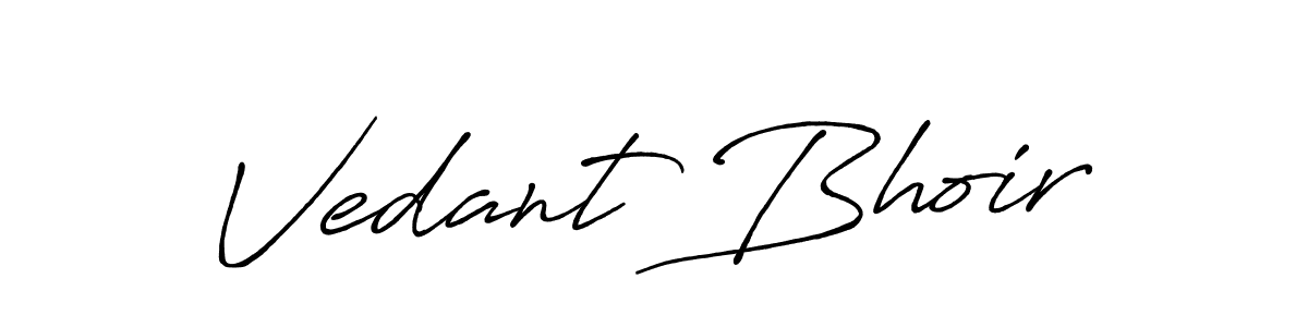 Make a beautiful signature design for name Vedant Bhoir. Use this online signature maker to create a handwritten signature for free. Vedant Bhoir signature style 7 images and pictures png