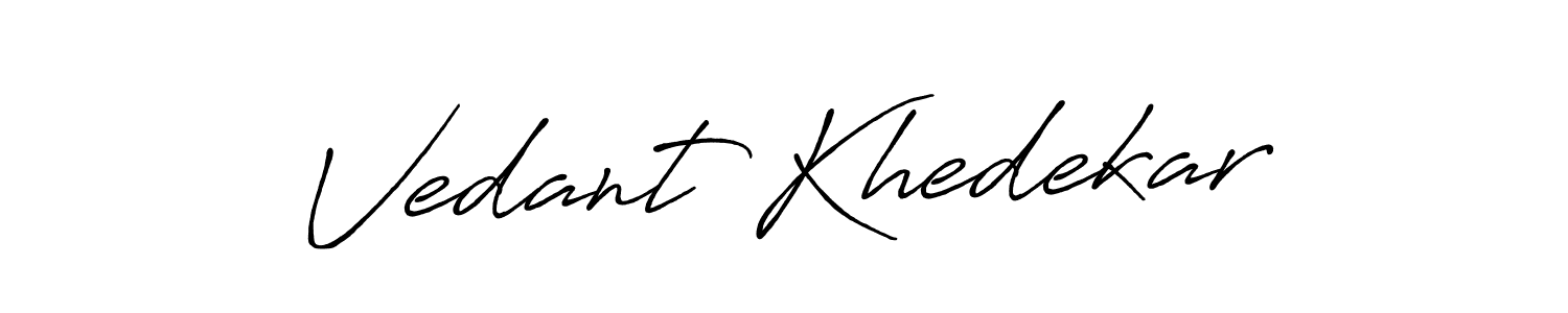 Best and Professional Signature Style for Vedant Khedekar. Antro_Vectra_Bolder Best Signature Style Collection. Vedant Khedekar signature style 7 images and pictures png