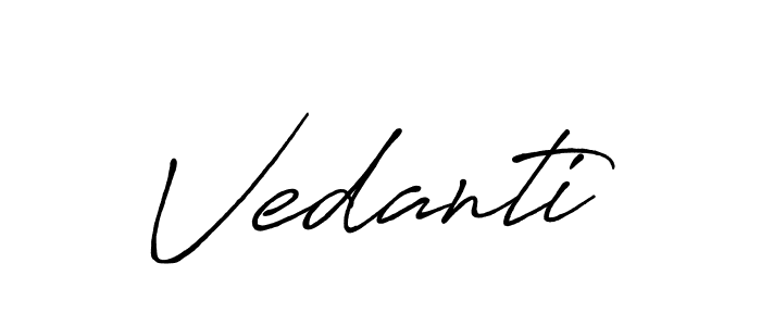 if you are searching for the best signature style for your name Vedanti. so please give up your signature search. here we have designed multiple signature styles  using Antro_Vectra_Bolder. Vedanti signature style 7 images and pictures png
