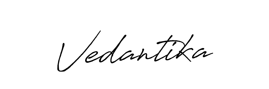 if you are searching for the best signature style for your name Vedantika. so please give up your signature search. here we have designed multiple signature styles  using Antro_Vectra_Bolder. Vedantika signature style 7 images and pictures png