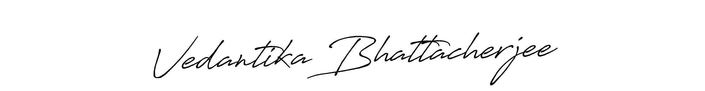 Make a beautiful signature design for name Vedantika Bhattacherjee. Use this online signature maker to create a handwritten signature for free. Vedantika Bhattacherjee signature style 7 images and pictures png