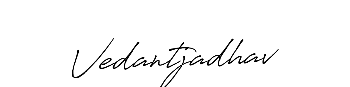 Make a short Vedantjadhav signature style. Manage your documents anywhere anytime using Antro_Vectra_Bolder. Create and add eSignatures, submit forms, share and send files easily. Vedantjadhav signature style 7 images and pictures png