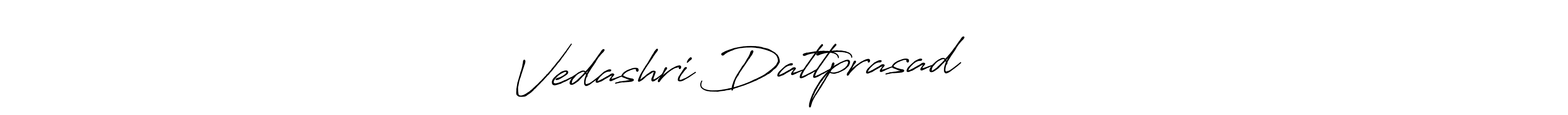 Also we have Vedashri Dattprasad कुमटेकर name is the best signature style. Create professional handwritten signature collection using Antro_Vectra_Bolder autograph style. Vedashri Dattprasad कुमटेकर signature style 7 images and pictures png