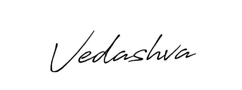 Vedashva stylish signature style. Best Handwritten Sign (Antro_Vectra_Bolder) for my name. Handwritten Signature Collection Ideas for my name Vedashva. Vedashva signature style 7 images and pictures png