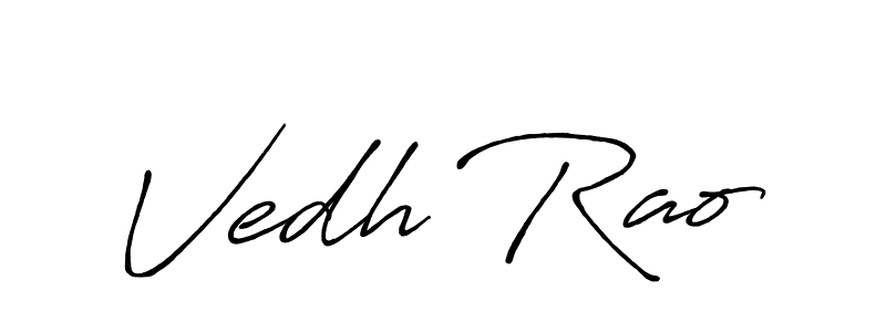 This is the best signature style for the Vedh Rao name. Also you like these signature font (Antro_Vectra_Bolder). Mix name signature. Vedh Rao signature style 7 images and pictures png