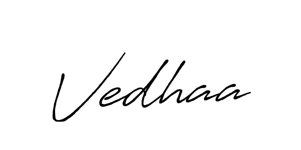 You should practise on your own different ways (Antro_Vectra_Bolder) to write your name (Vedhaa) in signature. don't let someone else do it for you. Vedhaa signature style 7 images and pictures png