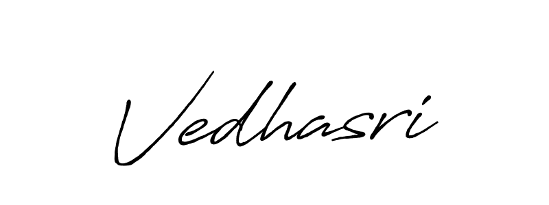 Similarly Antro_Vectra_Bolder is the best handwritten signature design. Signature creator online .You can use it as an online autograph creator for name Vedhasri. Vedhasri signature style 7 images and pictures png