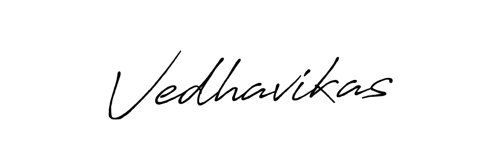 Make a beautiful signature design for name Vedhavikas. Use this online signature maker to create a handwritten signature for free. Vedhavikas signature style 7 images and pictures png