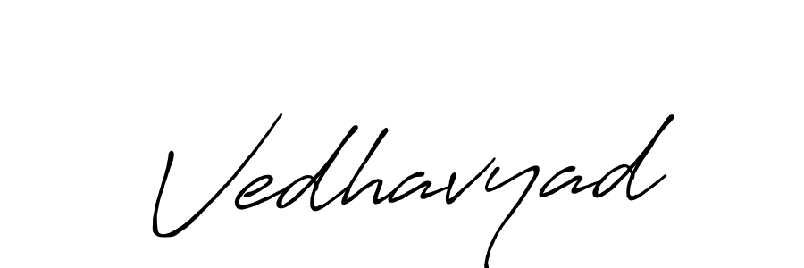 Here are the top 10 professional signature styles for the name Vedhavyad. These are the best autograph styles you can use for your name. Vedhavyad signature style 7 images and pictures png