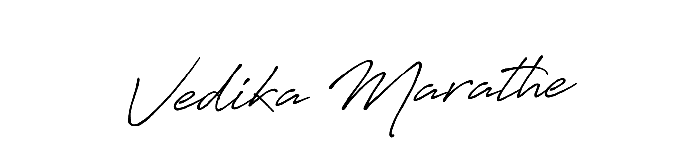 The best way (Antro_Vectra_Bolder) to make a short signature is to pick only two or three words in your name. The name Vedika Marathe include a total of six letters. For converting this name. Vedika Marathe signature style 7 images and pictures png