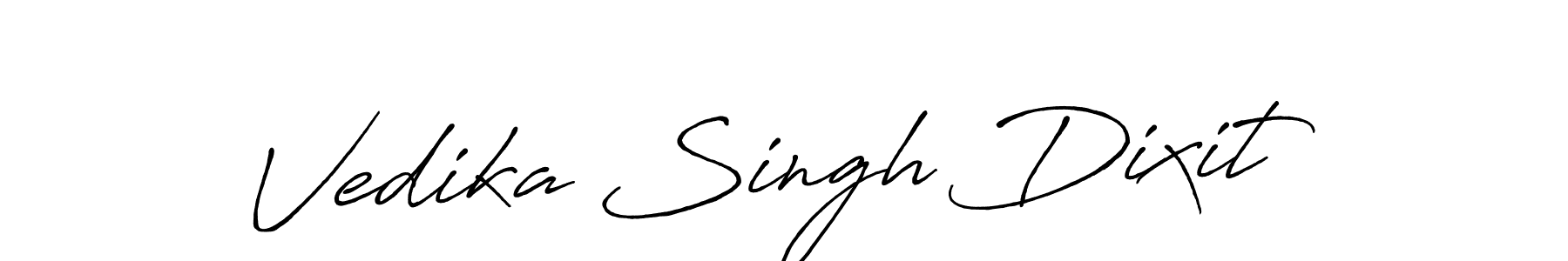 Use a signature maker to create a handwritten signature online. With this signature software, you can design (Antro_Vectra_Bolder) your own signature for name Vedika Singh Dixit. Vedika Singh Dixit signature style 7 images and pictures png