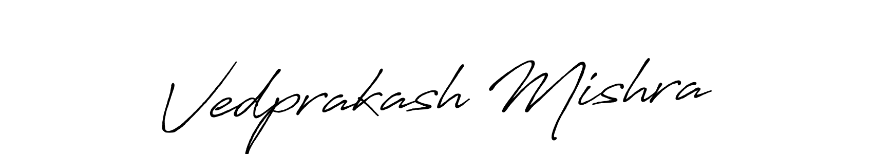 Also we have Vedprakash Mishra name is the best signature style. Create professional handwritten signature collection using Antro_Vectra_Bolder autograph style. Vedprakash Mishra signature style 7 images and pictures png