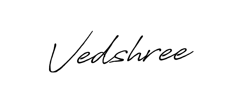 Make a beautiful signature design for name Vedshree. Use this online signature maker to create a handwritten signature for free. Vedshree signature style 7 images and pictures png